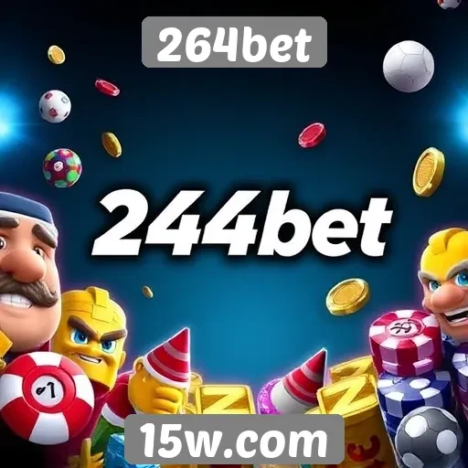 Variedade de jogos disponíveis na plataforma 264bet